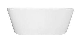 Atlanta 1500 Matte White Freestanding Bath