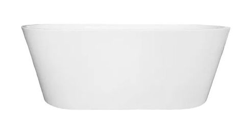 Atlanta 1500 Matte White Freestanding Bath