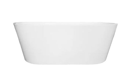 Atlanta 1700 Matte White Freestanding Bath