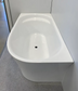 Kenai 1500 Matte White Left Corner Freestanding Bath