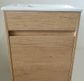 Blair Natural Oak Wall Hung Vanity with Ceramic Top