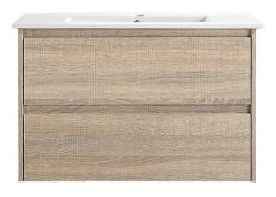 MINA 600MM WALL HUNG VANITY NATURAL TIMBER