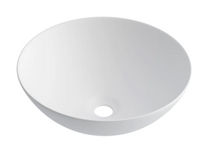 Bondi 400x400x135 Matte White Basin