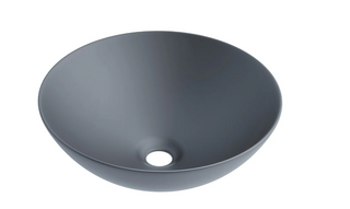 Bondi 400x400x135 Matte Grey Basin