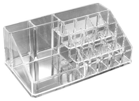 Clear Acrylic Cosmetic Organiser Large