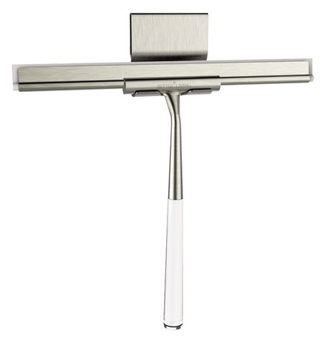 Linea Squeegee and Hook Brushed S/Steel