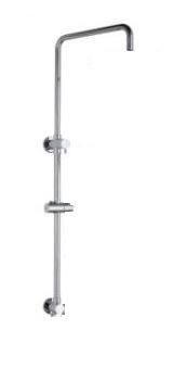 Ramsay Round Chrome RAIL ONLY Combination Shower Rail