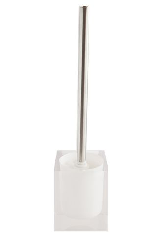 Square Toilet Brush White