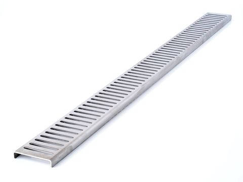 1160mm Channel Grate SS - Punched