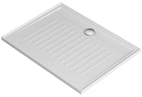 Access 900x900 Anti Skid Shower Base Rear Outlet