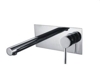 Ramsay Round Chrome Wall Mixer and Spout