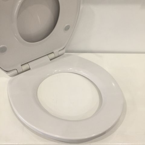 Family Toilet Seat White Duroplast
