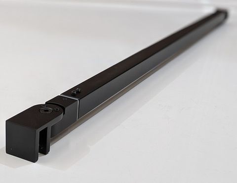 Square Matte Black Stabiliser Bar 730mm - 1200mm