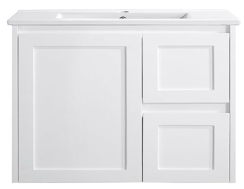 Sophie 750 Wall Hung Vanity MATTE WHITE