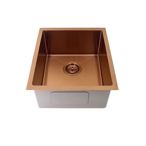 PVD Copper Stainless Steel Sink 440x380x200x1.2mm