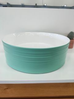 Eden White/Reef Above Counter Basin 395x395x130mm
