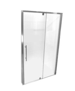 Glastonbury 1200 Glass Shower Screen Door Only - Chrome