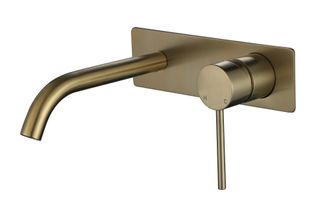 Star Mini PVD Brushed Bronze 35mm Wall Combination