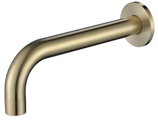 Star PVD Brushed Bronze Bath Spout With Dip