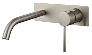 Star Mini PVD Brushed Nickel 35mm Wall Combination