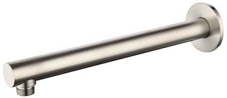 Star PVD Brushed Nickel Shower Arm Straight 300mm