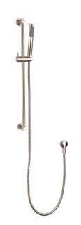 Star PVD Brushed Nickel Shower On Rail