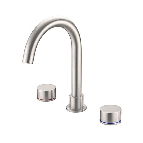 Kara Brushed Nickel Basin Set