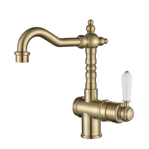 Bordeaux Brushed Bronze Tall Basin Mixer