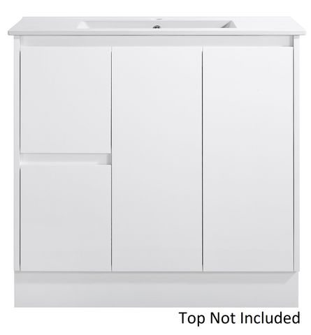 Jessica 900 Left Hand Drawers Vanity Cabinet Only
