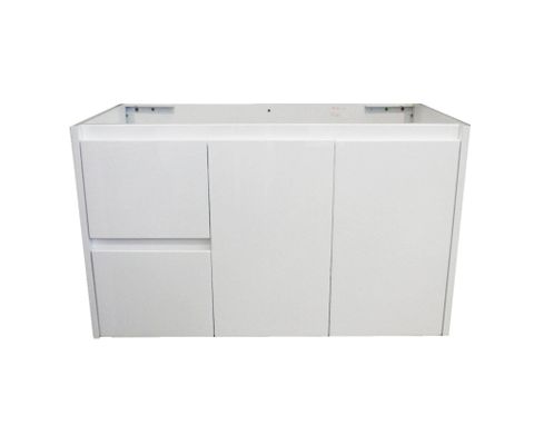 Jessica 900 Left Hand Drawers Wall Hung Vanity Cabinet Only