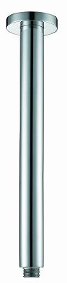 Ramsay Round Chrome Ceiling Dropper 450mm