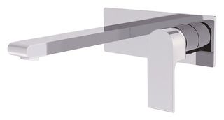 Bianca Chrome Wall Basin Combo (With Back Plate)
