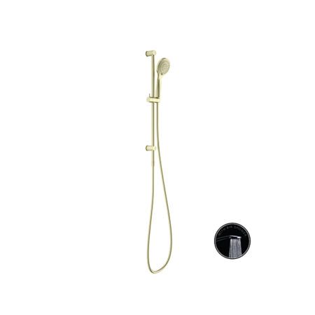Opal Brushed Gold Air Rail Shower