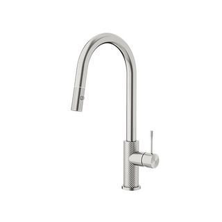 Opal Brushed Nickel Pull Out Sink Mixer