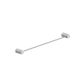 Opal Brushed Nickel Single Towel Rail 600mm