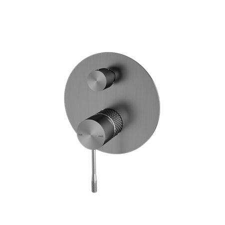 Opal Graphite Shower Mixer with Diverter