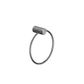 Opal Graphite Towel Ring