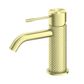 Opal Brushed Gold Basin Mixer