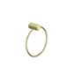 Opal Brushed Gold Towel Ring