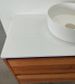 Flat White Stone Top 600 x 460 x 20mm