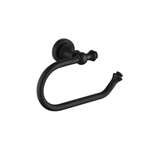 Bordeaux Toilet Roll Holder Matte Black