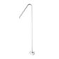 Mecca/Bianca Matte White Floor Standing Bath Spout Only