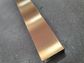 Frameless Brushed Bronze Wall Channel 2090x20mm