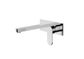 Ecco Chrome Wall Basin Mixer