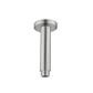 ROUND 100MM BRUSHED NICKEL CEILING ARM