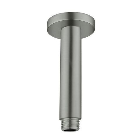 ROUND 100MM GUN METAL CEILING ARM