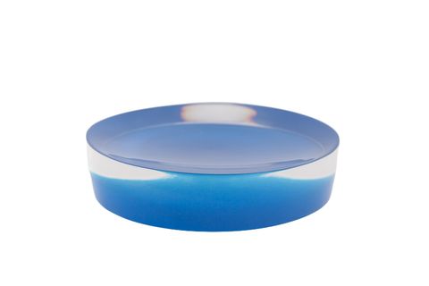 Round Soap Dish Dark Blue