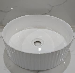 Ribble Gloss White Above Counter Basin 355x355x120mm