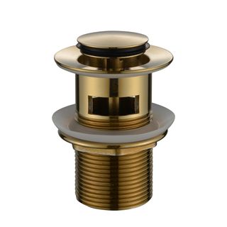Star PVD Brushed Bronze 32mm Pop Up Waste With Overflow