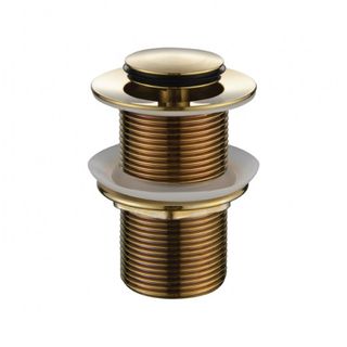 Star PVD Brushed Bronze 32mm Pop Up Waste Without Overflow
